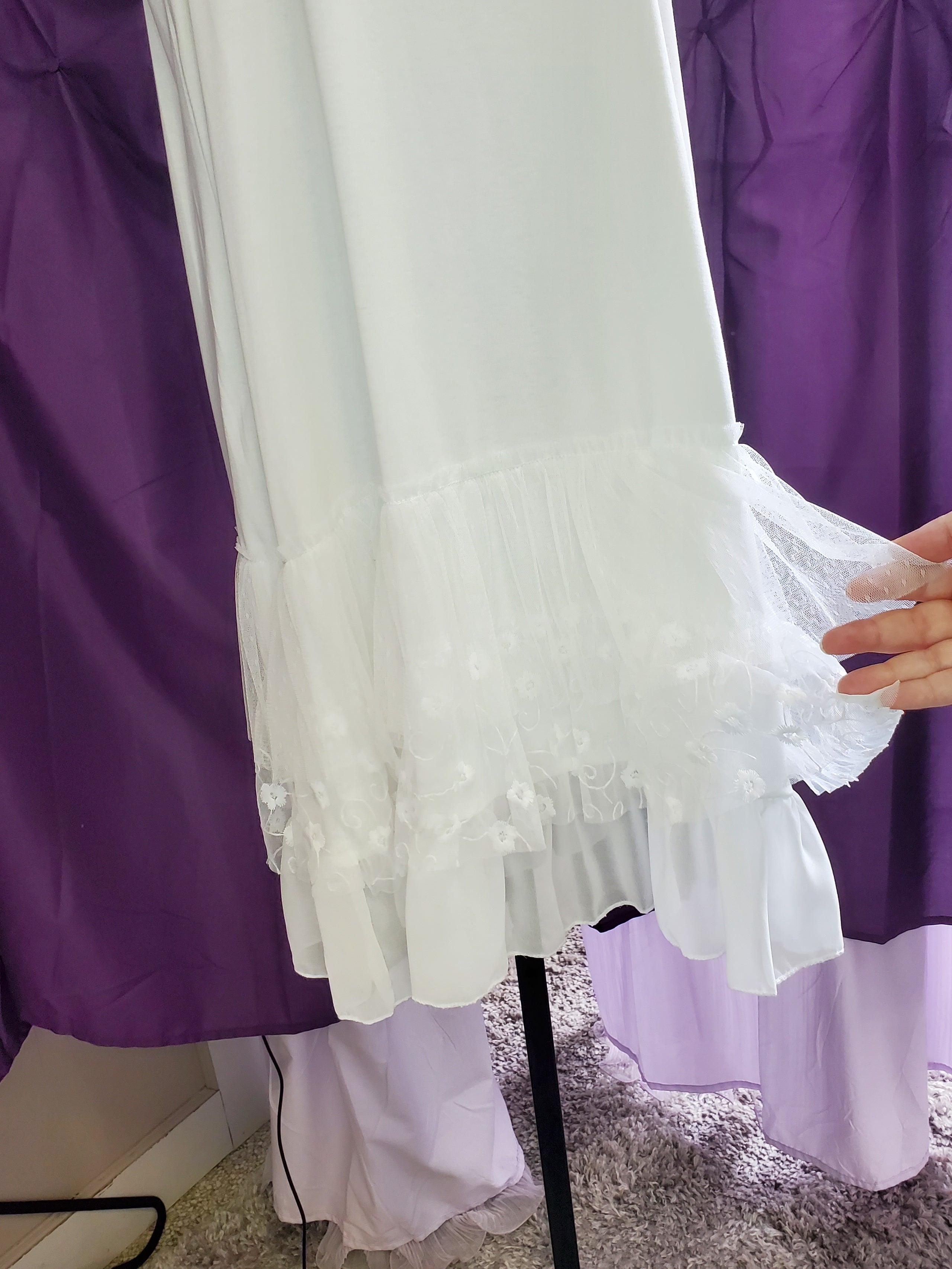 Ruffle dress extender 2025